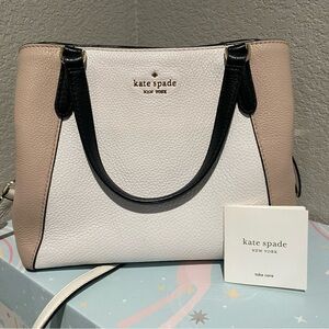 kate spade Two-Tone Leather Tote